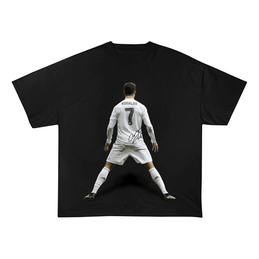 Cristiano Ronaldo Back Pose Celebration Tee-2001