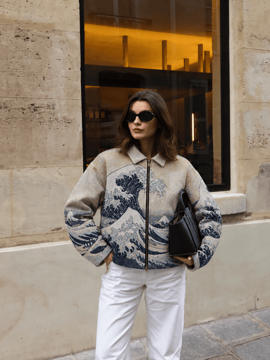 KATSUSHIKA HOKUSAI TAPESTRY JACKET