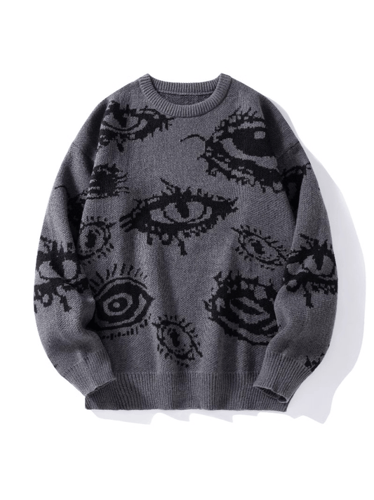 All-Seeing Eye Sweater XS / GREY