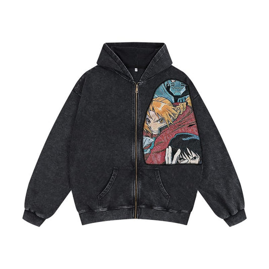 TAPESTRY PATCH HOODIE-9250