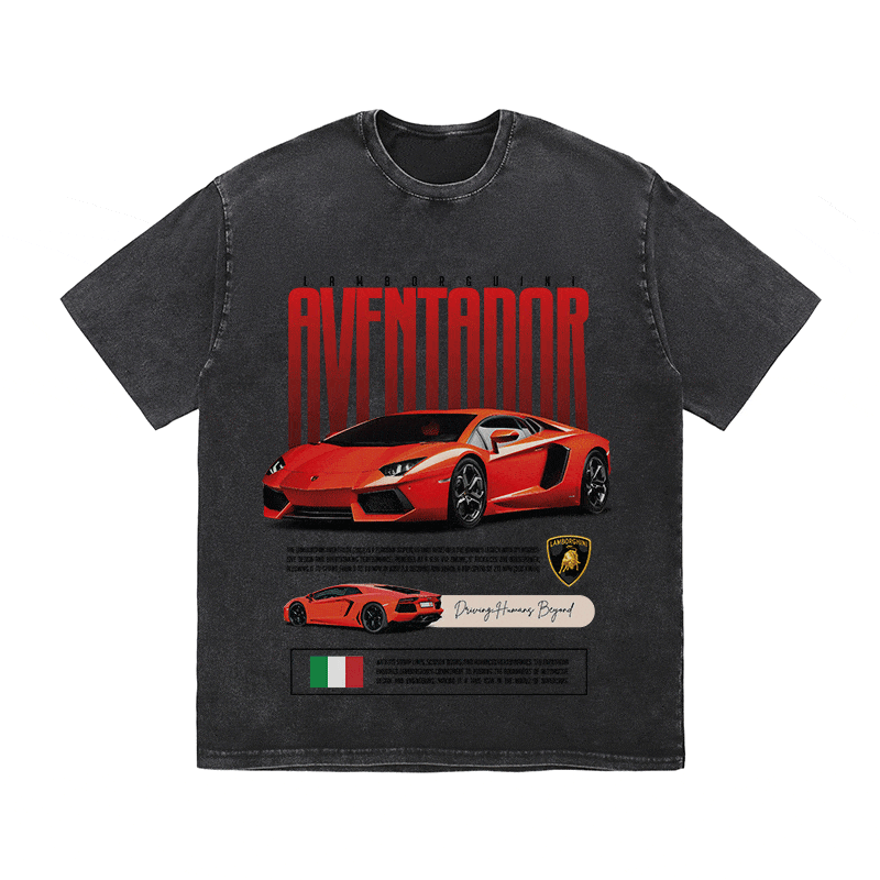 AVENTADOR HEAVY WEIGHT COTTON TEE-8831