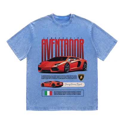 AVENTADOR HEAVY WEIGHT COTTON TEE-8831