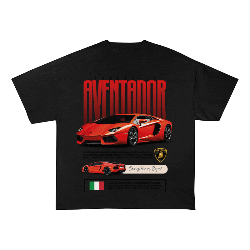 AVENTADOR HEAVY WEIGHT COTTON TEE-8831