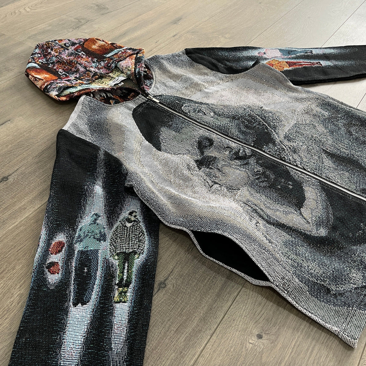 CHRIS BROWN V3 TAPESTRY HOODIE