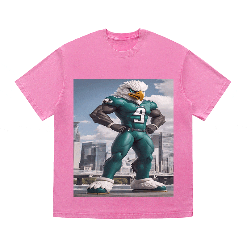 EAGLES HEAVY WEIGHT COTTON TEE-8801