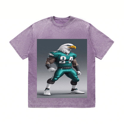 EAGLES HEAVY WEIGHT COTTON TEE-8802