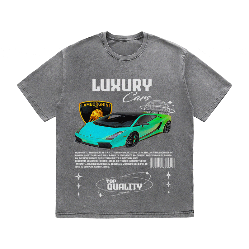 LAMBORGHINI HEAVY WEIGHT COTTON TEE-9104