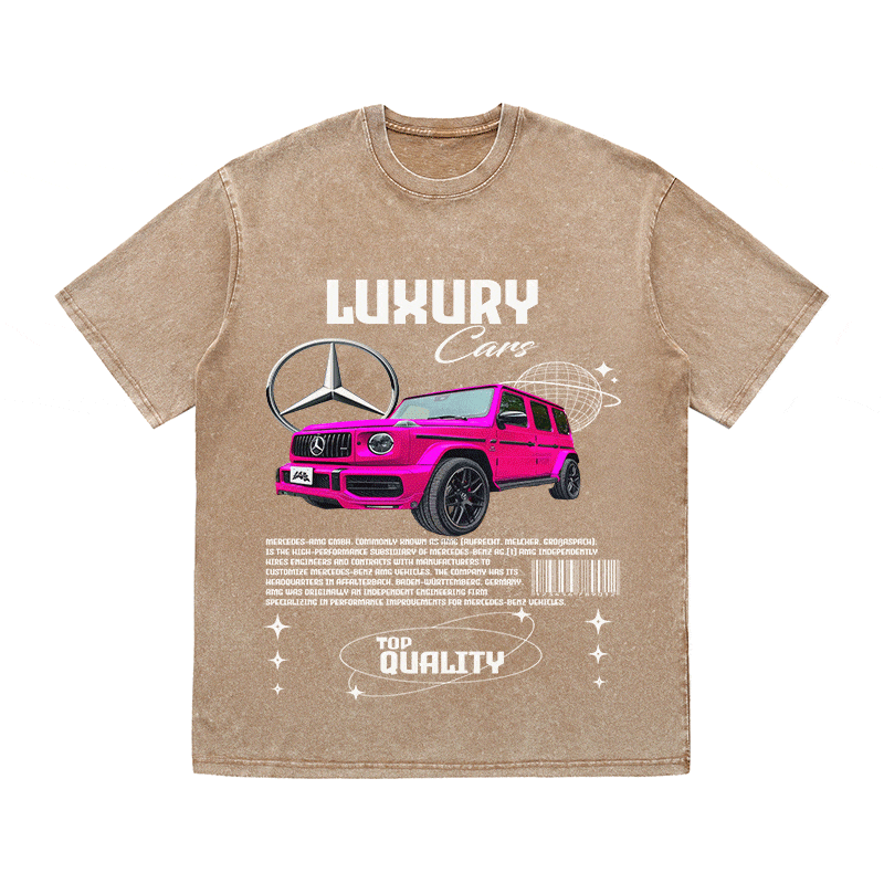 MERCEDES HEAVY WEIGHT COTTON TEE-9107