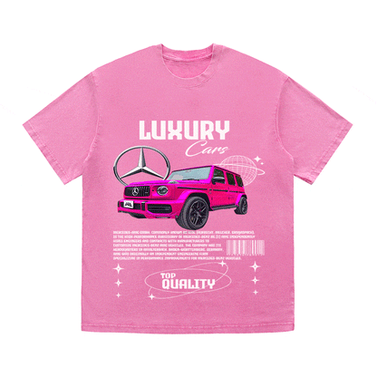 MERCEDES HEAVY WEIGHT COTTON TEE-9107