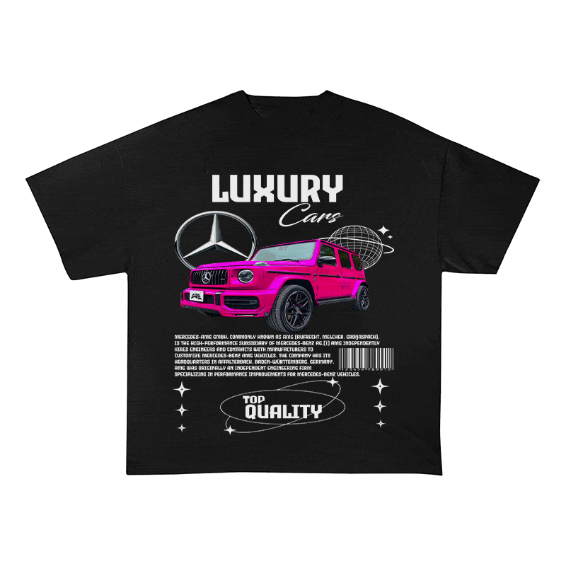 MERCEDES HEAVY WEIGHT COTTON TEE-9107