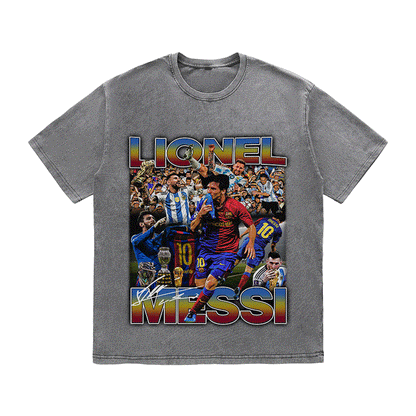 MESSI 4 HEAVY WEIGHT COTTON TEE-8972