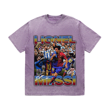 MESSI 4 HEAVY WEIGHT COTTON TEE-8972