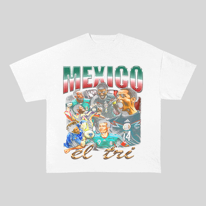 MEXICO HEAVY WEIGHT COTTON TEE-8975