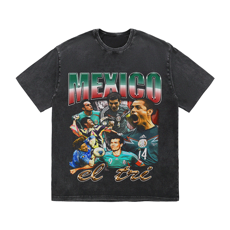 MEXICO HEAVY WEIGHT COTTON TEE-8975